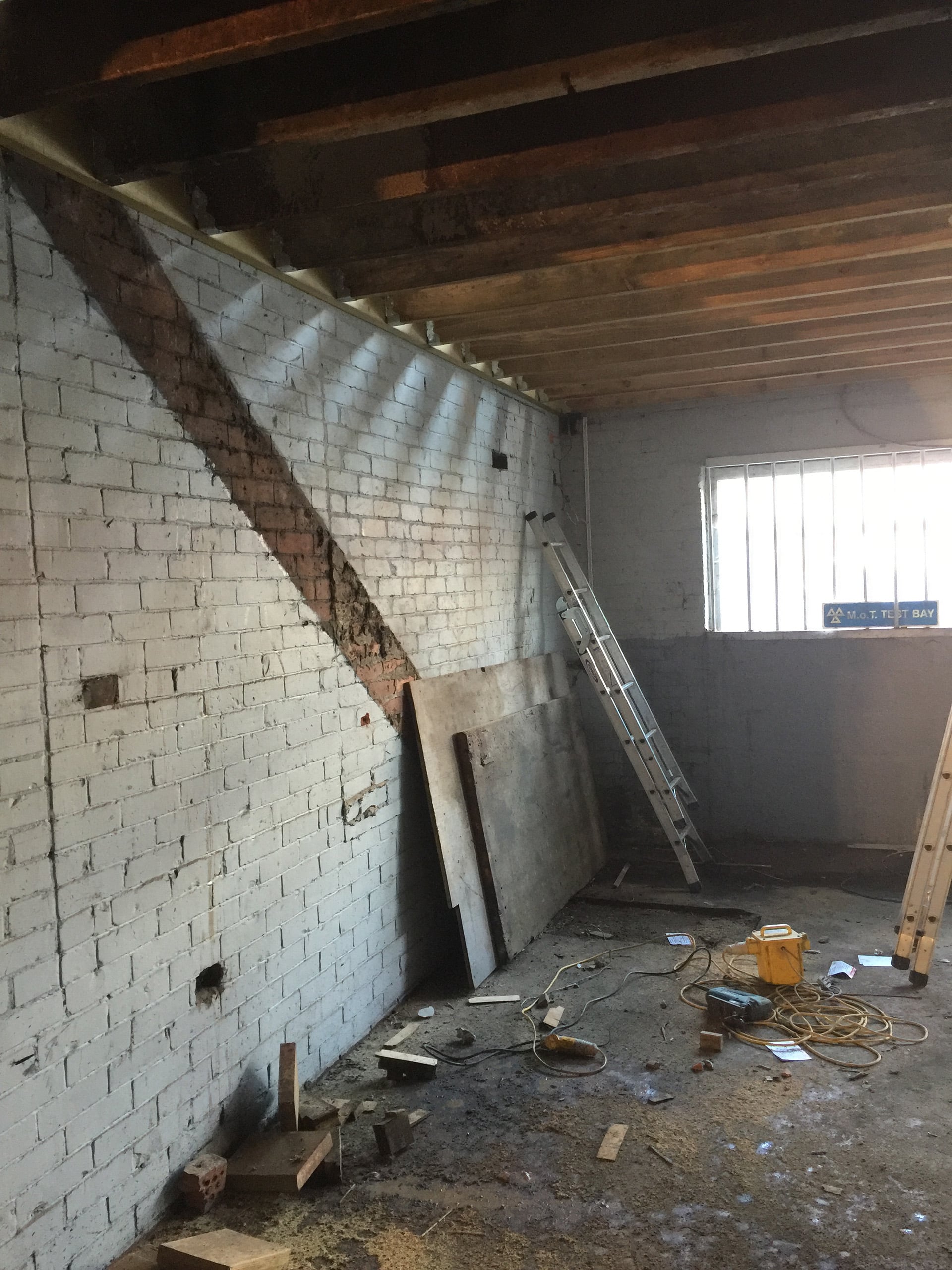 NEW SITE BEFORE RENOVATION.