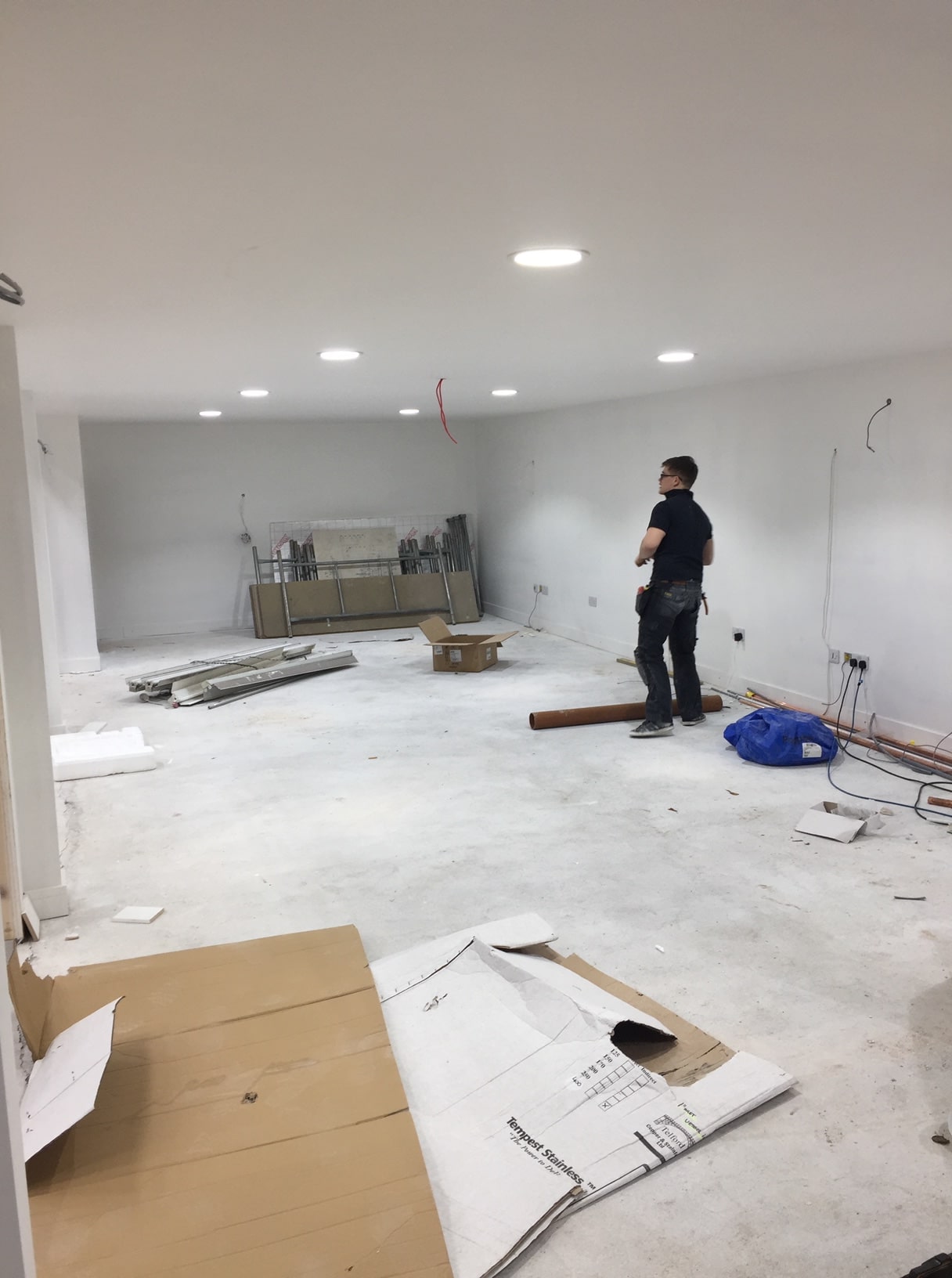 RENOVATION WORK: