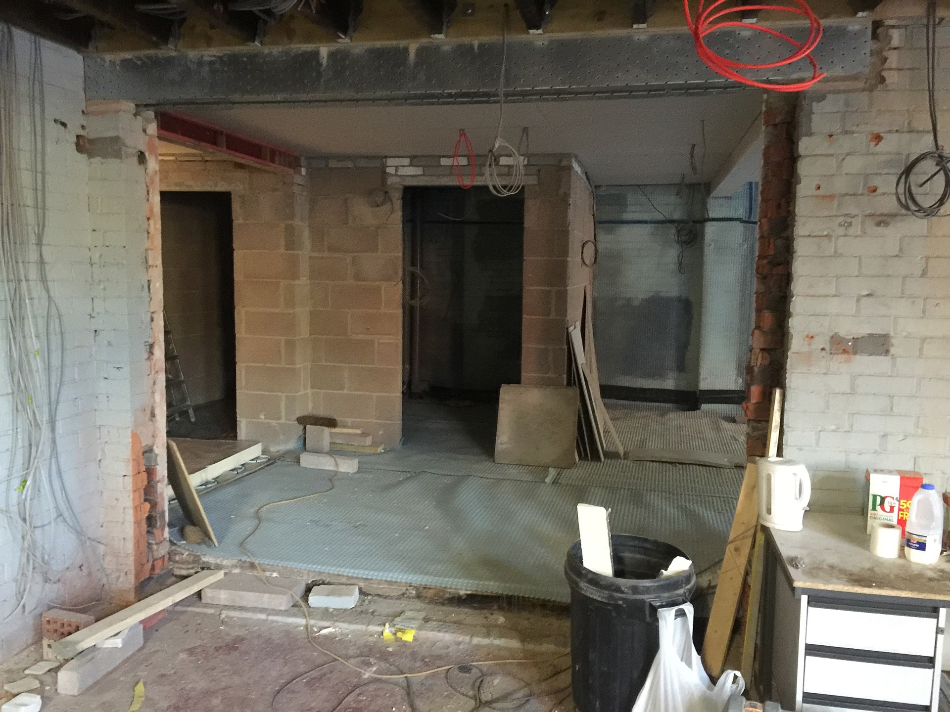 NEW SITE BEFORE RENOVATION.