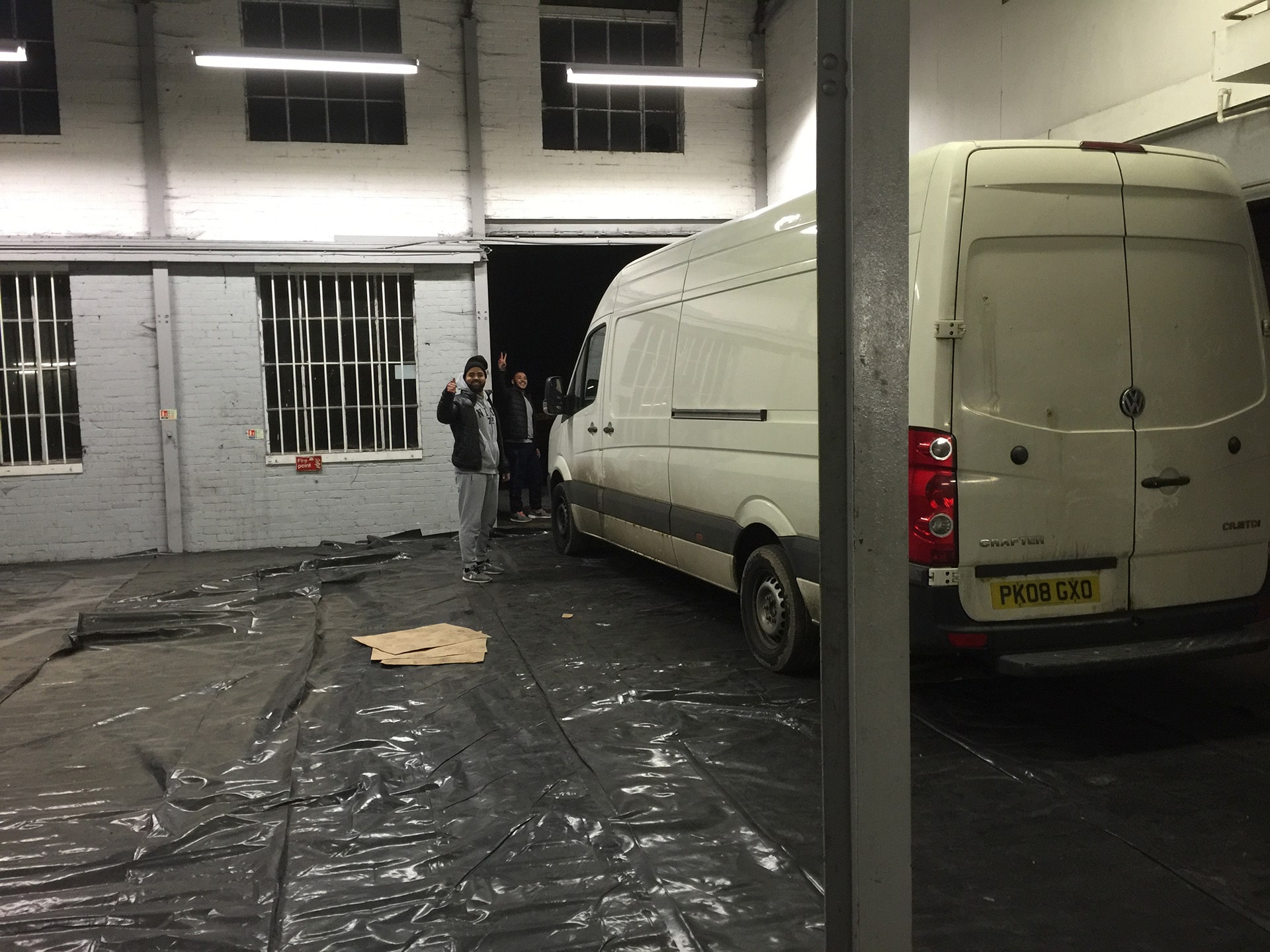 NEW SITE BEFORE RENOVATION.
