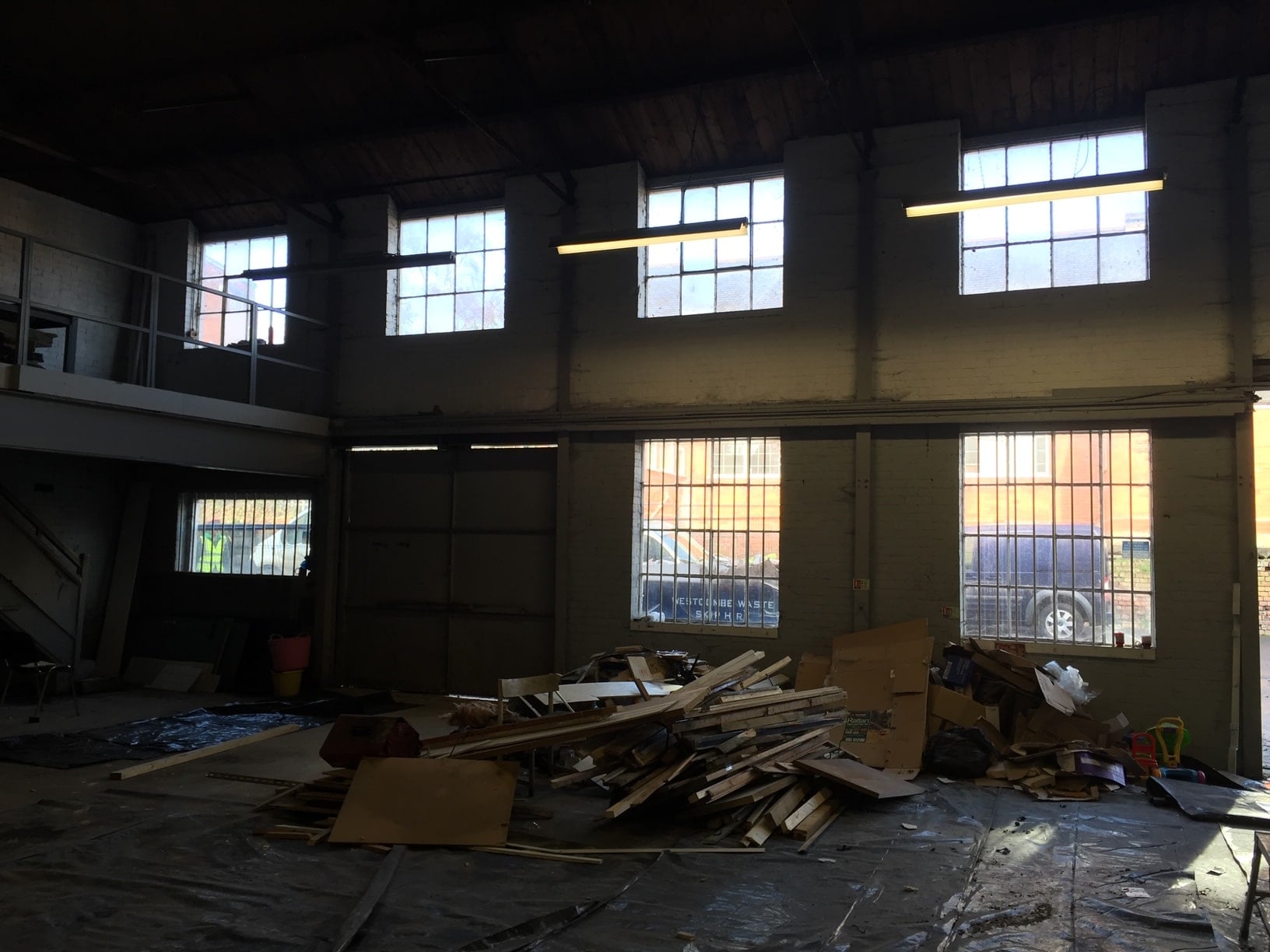 NEW SITE BEFORE RENOVATION.