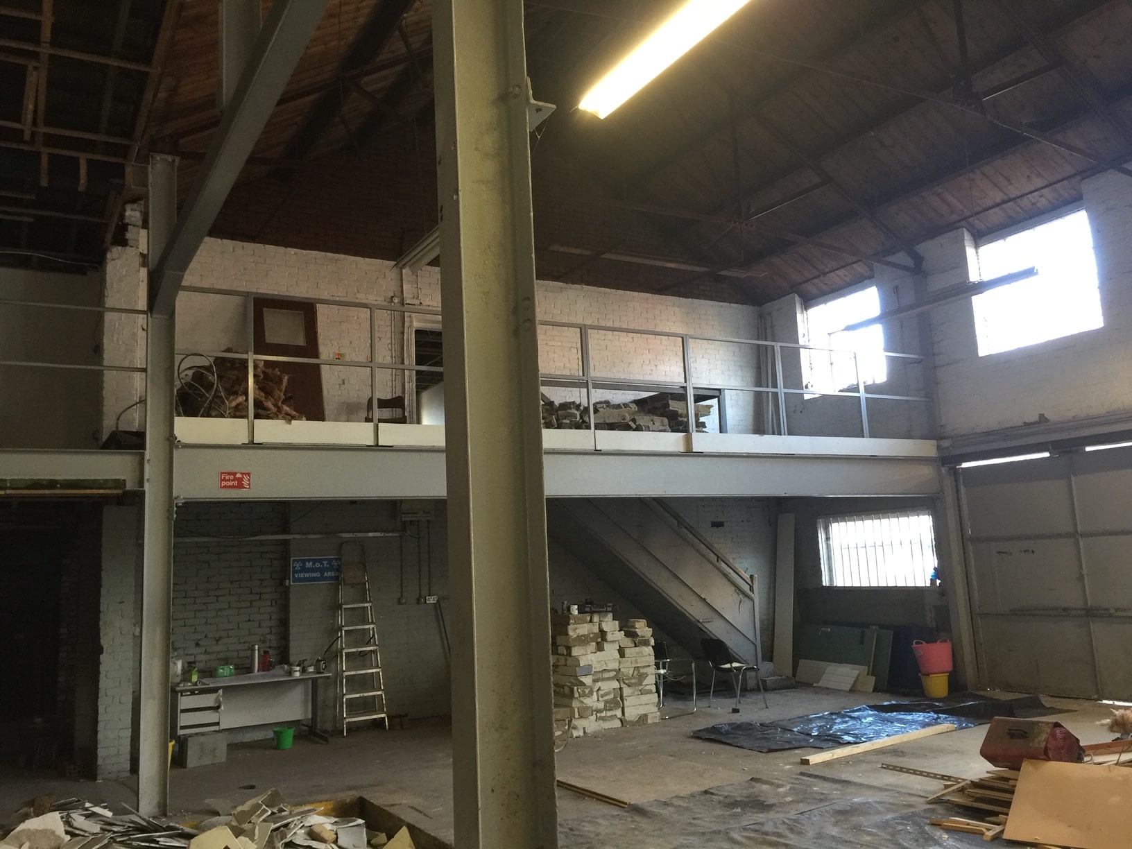 NEW SITE BEFORE RENOVATION.