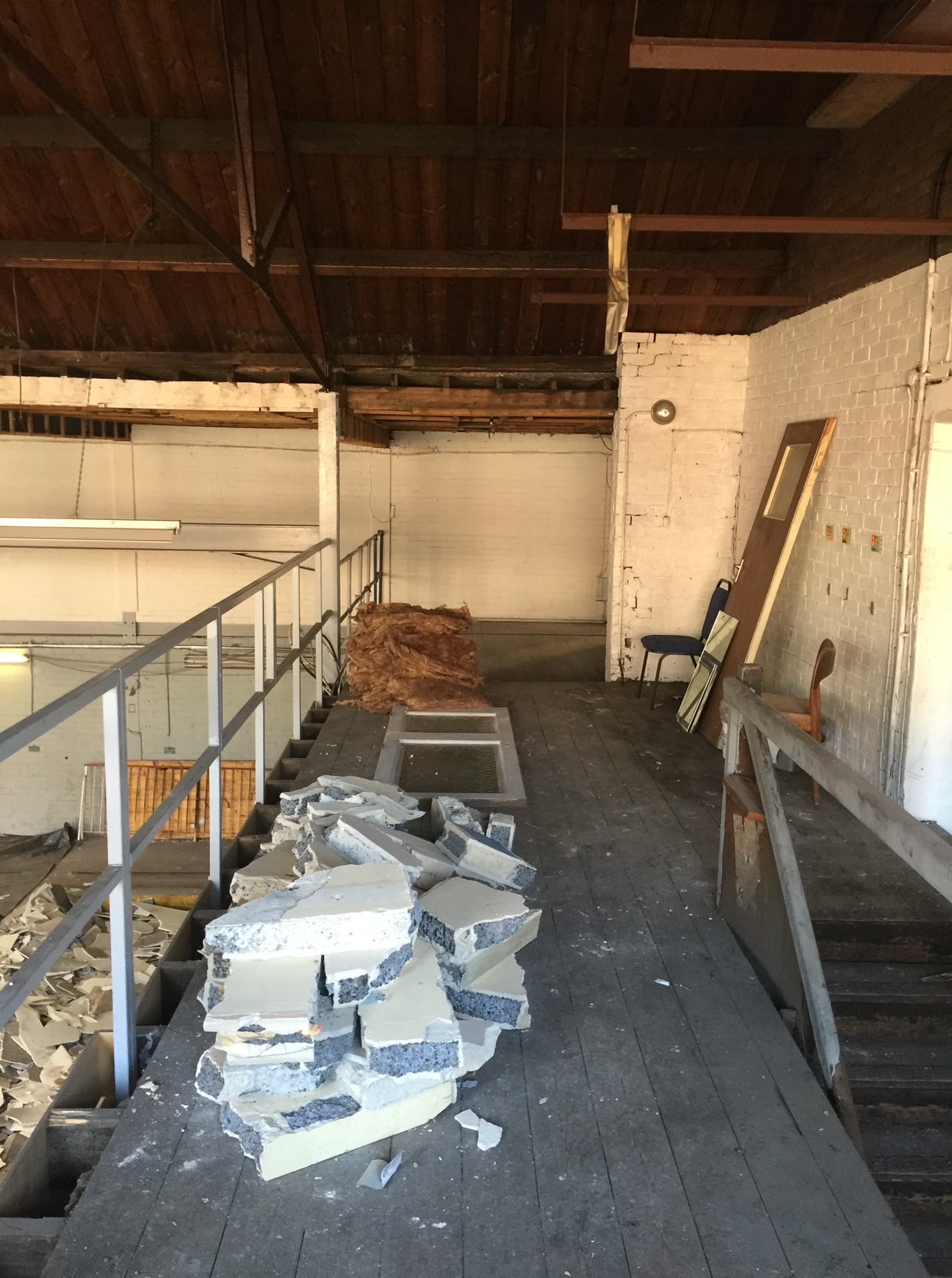 NEW SITE BEFORE RENOVATION.