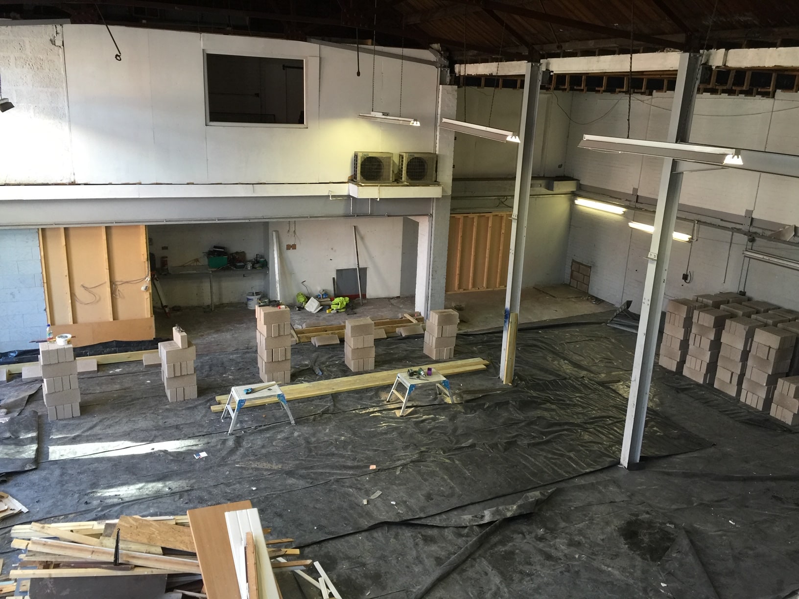 NEW SITE BEFORE RENOVATION.