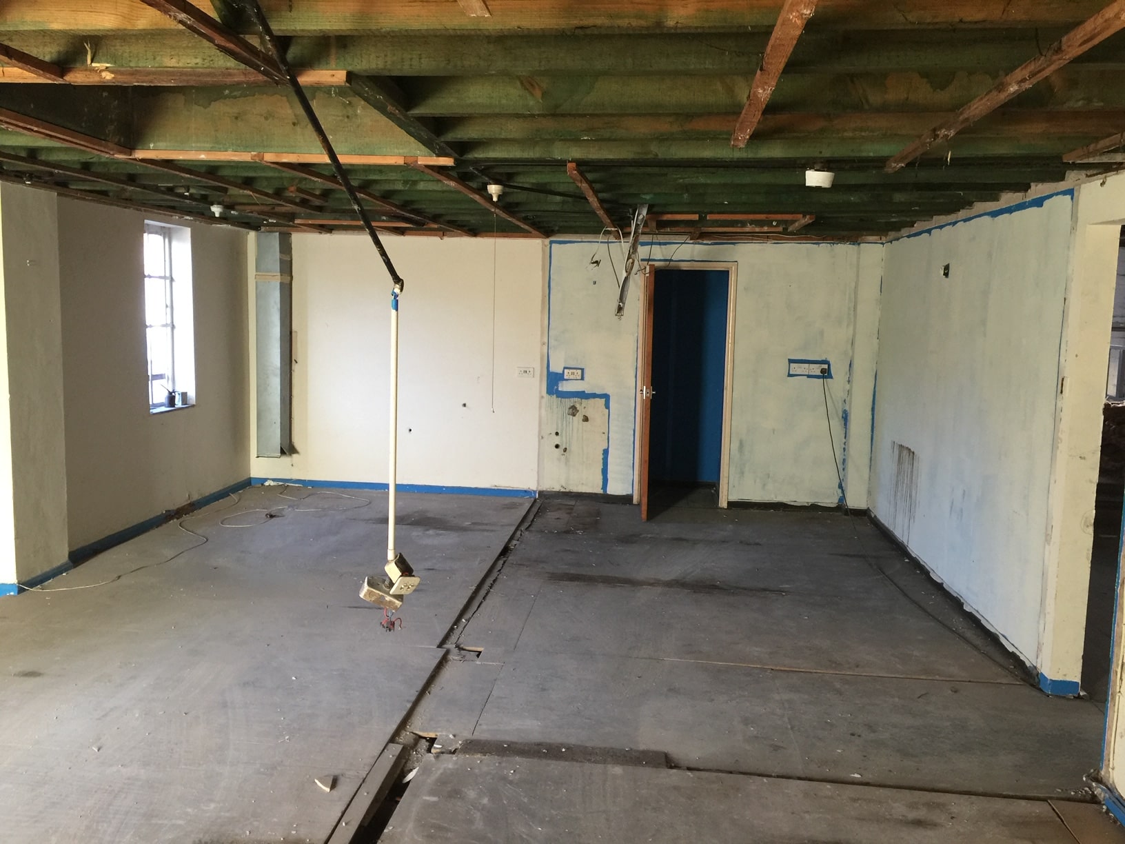 NEW SITE BEFORE RENOVATION.