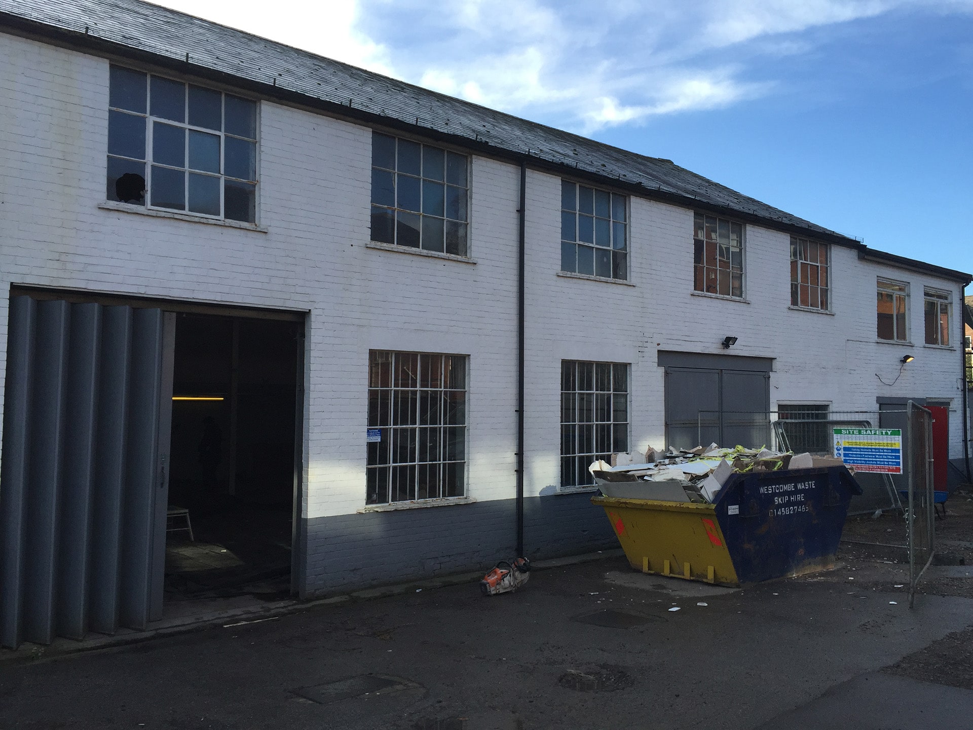 NEW SITE BEFORE RENOVATION.
